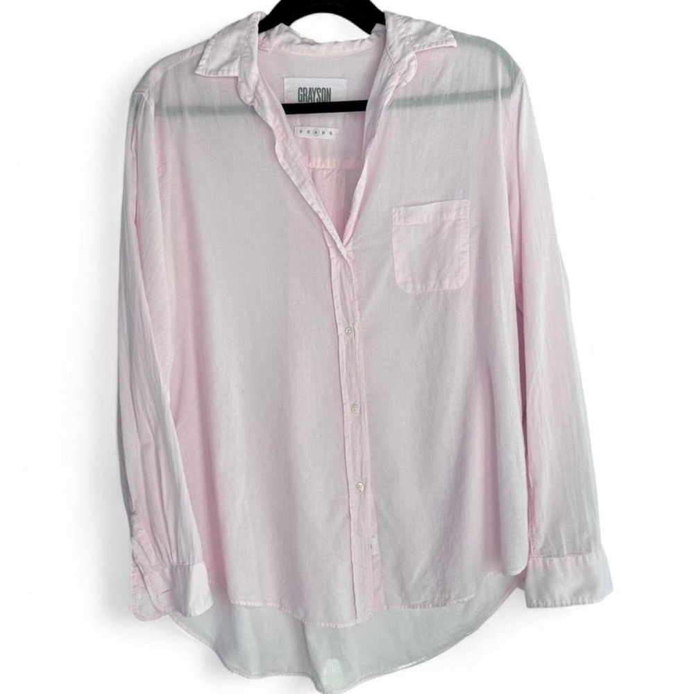 FRANK & EILEEN GRAYSON THE HERO BUTTON UP SIZE 3 EUC